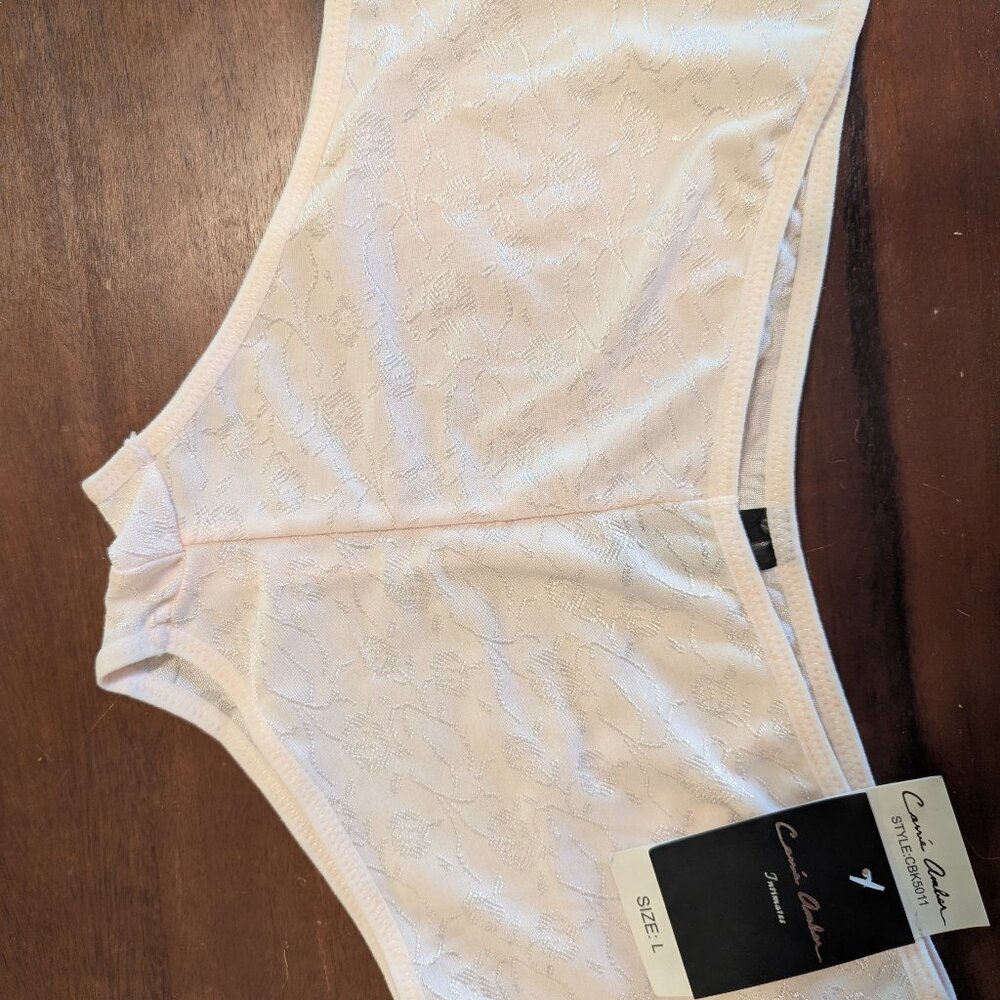 CARRIE AMBER INTIMATES BOYSHORT STYLE LADIES PANTIES LT PINK SIZE L